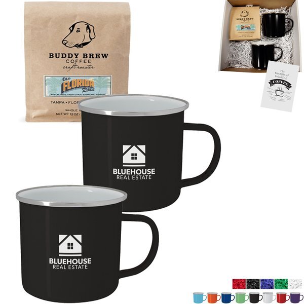 Buddy Brew Coffee Gift Set for Two