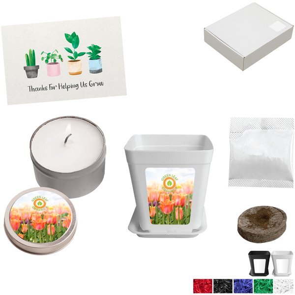 DIY Planter & Candle Gift Set