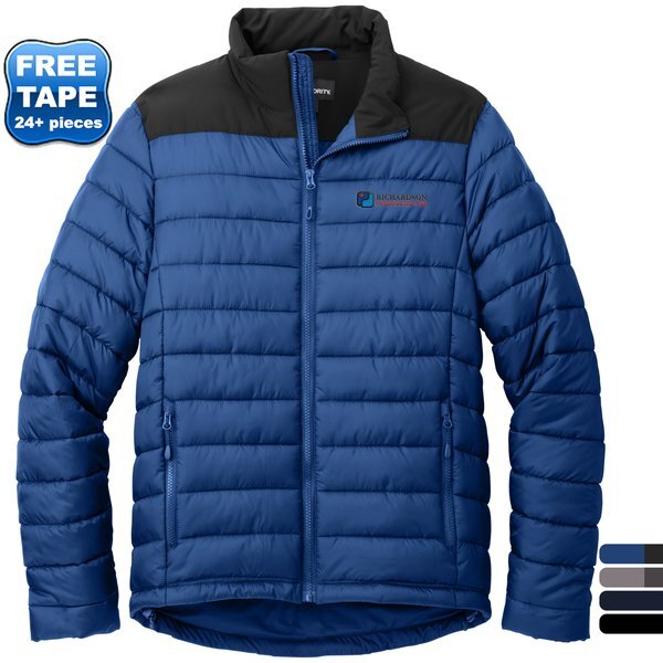 Port Authority® Horizon Polyester Men's Puffy Jacket
