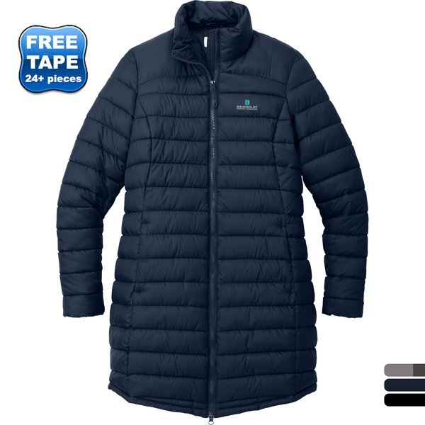 Port Authority® Horizon Polyester Ladies' Puffy Long Jacket