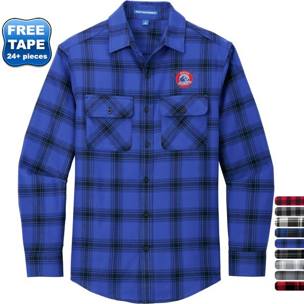 Port Authority® Plaid Cotton/Poly Flannel Men's Shirt