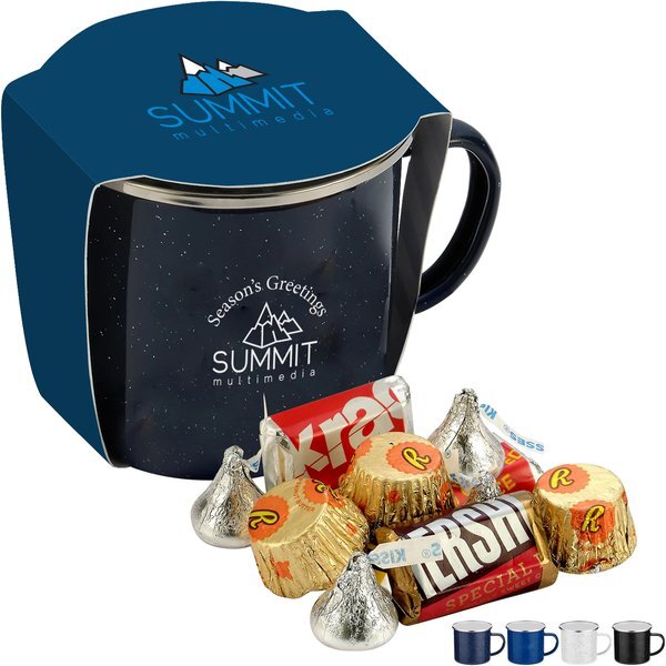 Hershey's® Everyday Mix & Speckled Camping Mug Gift Set