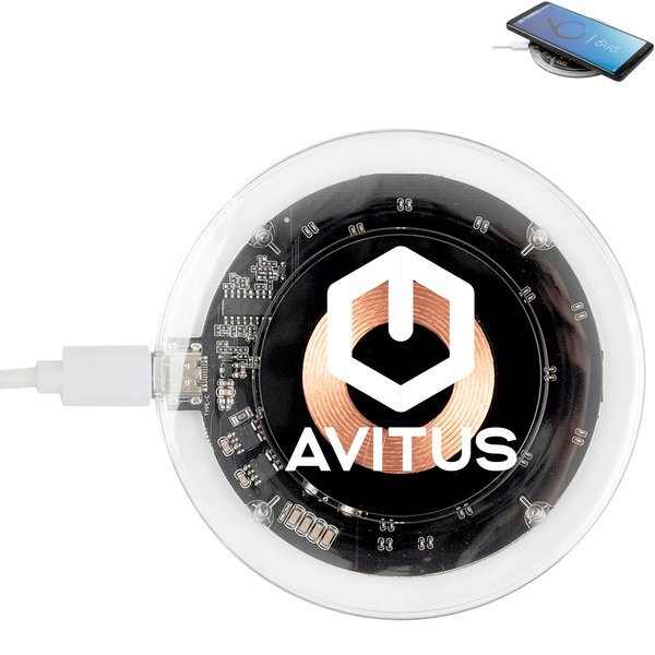 Translucent 10W Wireless Charger