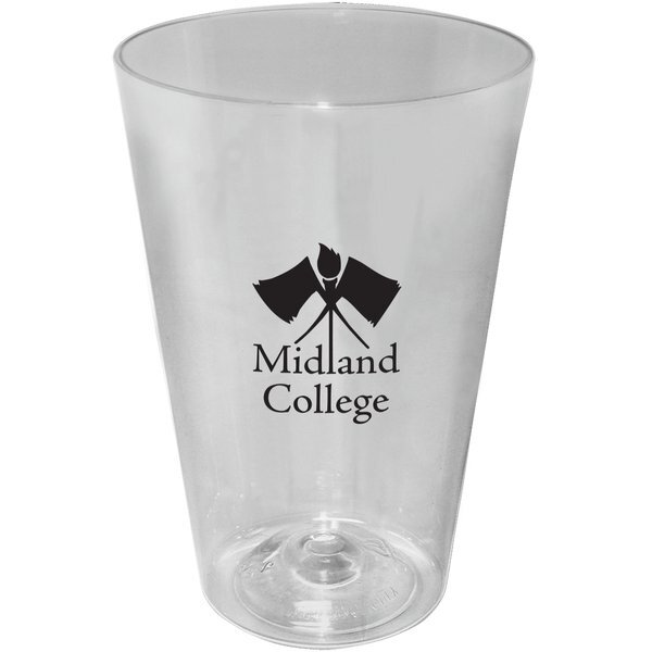 Recycled Plastic Pint Glass, 16oz.