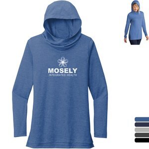 Sport-Tek ® Ladies PosiCharge® Tri-Blend Wicking Long Sleeve Hoodie Sport-Tek ® Ladies PosiCharge® Tri-Blend Wicking Long Sleeve Hoodie
