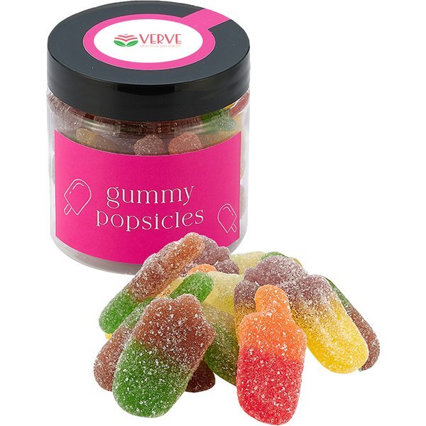 Candy Jar with Gummy Popsicles