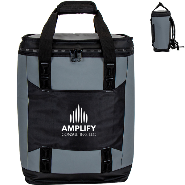 Basecamp® Mt. Rainier Tarpaulin Polyester 30 Can Cooler Backpack