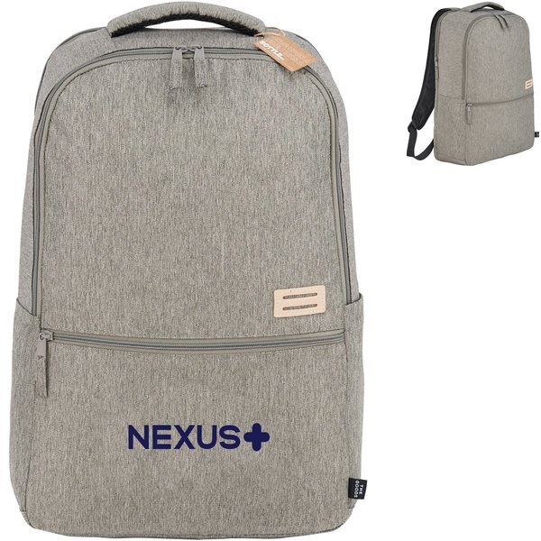 The Goods™ Recycled Polyester 17" Laptop Backpack