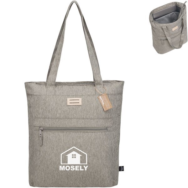 The Goods™ Recycled Polyester Work Anywhere Tote