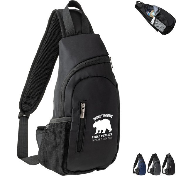 AeroLOFT™ Crossbody Polyester Sling Backpack