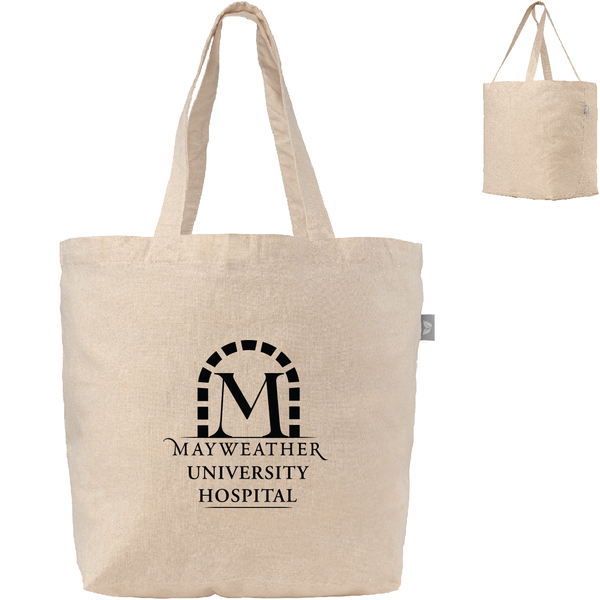 Budget Shopper Tote Recycled Cotton Blend, 5oz.