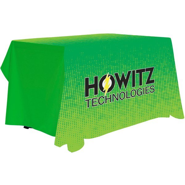 Antimicrobial 4-Sided Table Throw, 4' - Full Color, Full Bleed