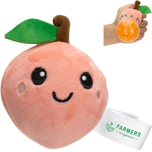 Peach Plush and Gel Stress Buster™