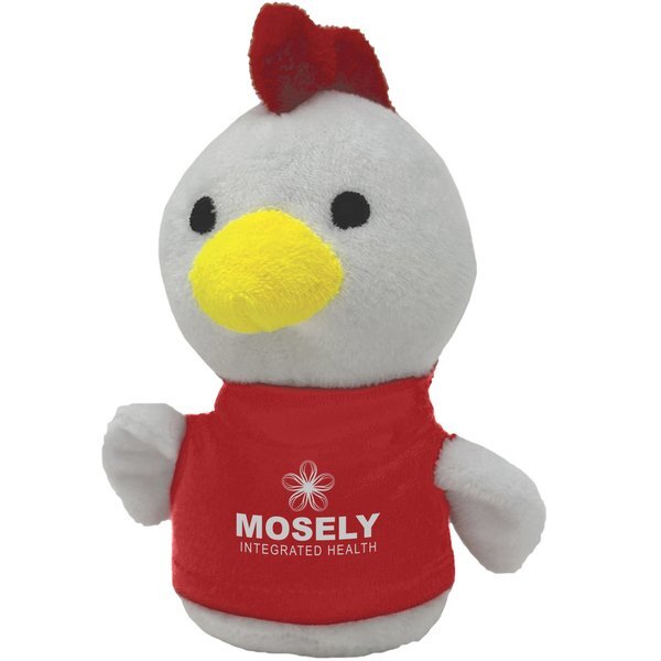 Shorties Plush Rooster, 4"
