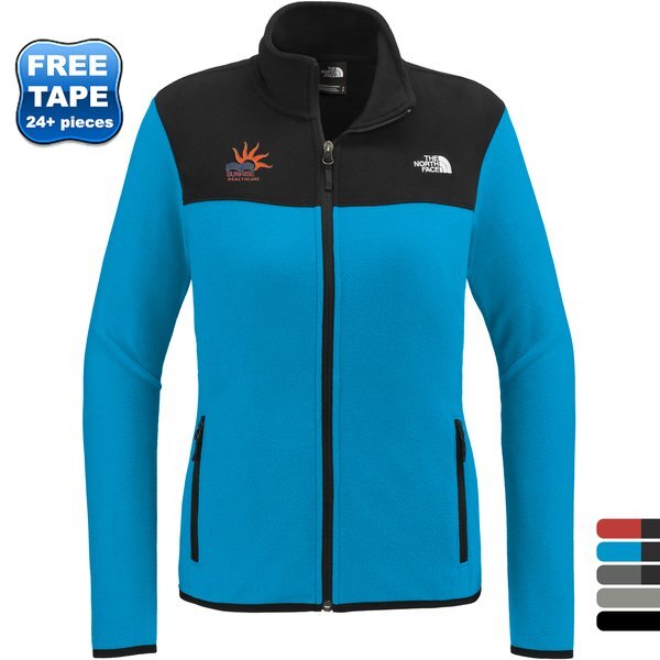 The North Face® Glacier Recycled Polyester Full-Zip Fleece Ladies' Jacket