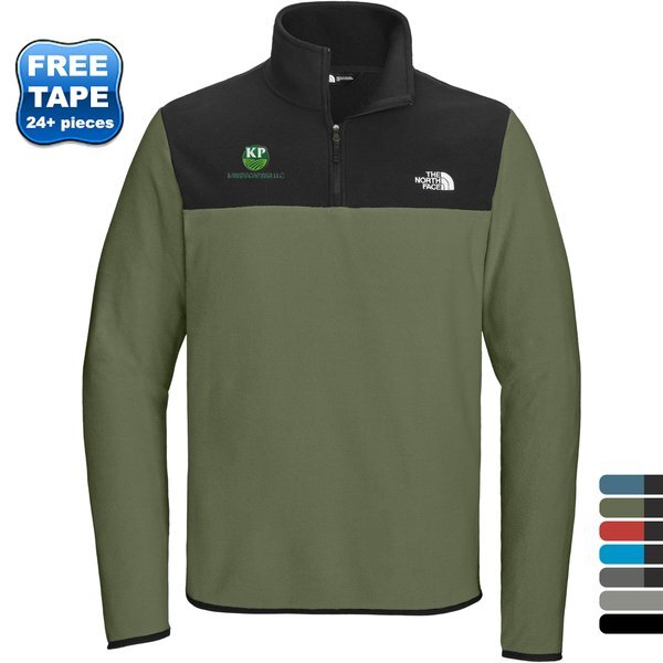 The North Face® Glacier Recycled Polyester 1/4-Zip Men's Fleece