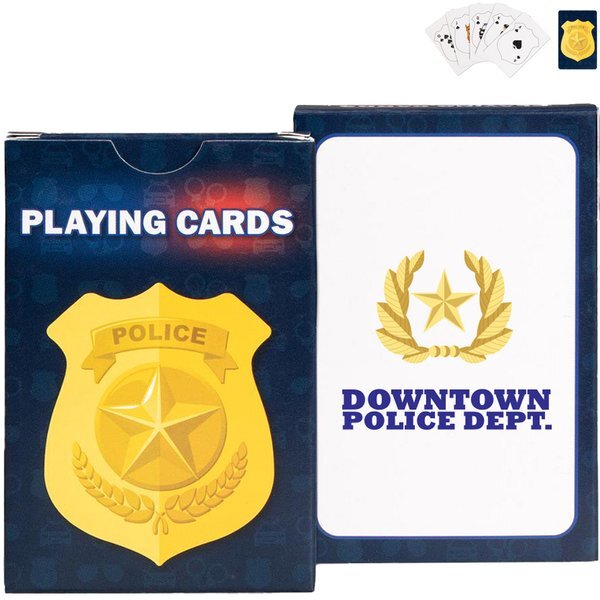 Police Safety Playing Cards