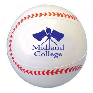 Sport Beach Ball - Baseball, 16" Sport Beach Ball - Baseball, 16"