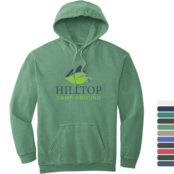 Comfort Colors® Ring Spun Cotton/Poly Full Color Unisex Hooded Sweatshirt