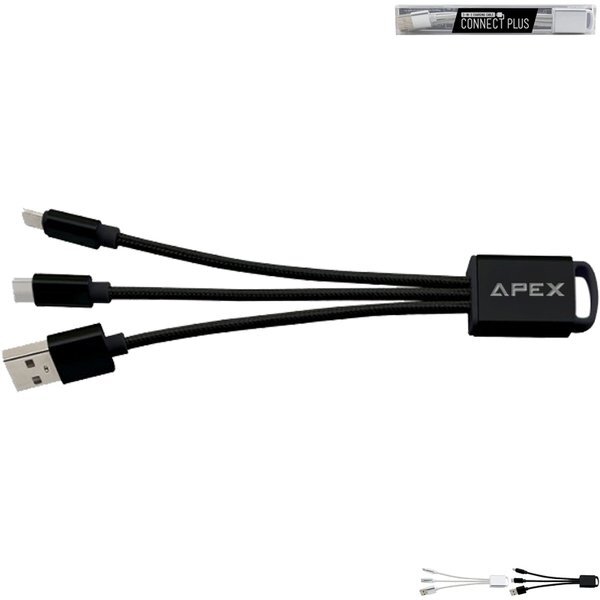 Connect Plus 3-in-1 Charging Cable