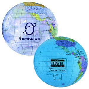 Globe Beach Ball, 16" Globe Beach Ball, 16"