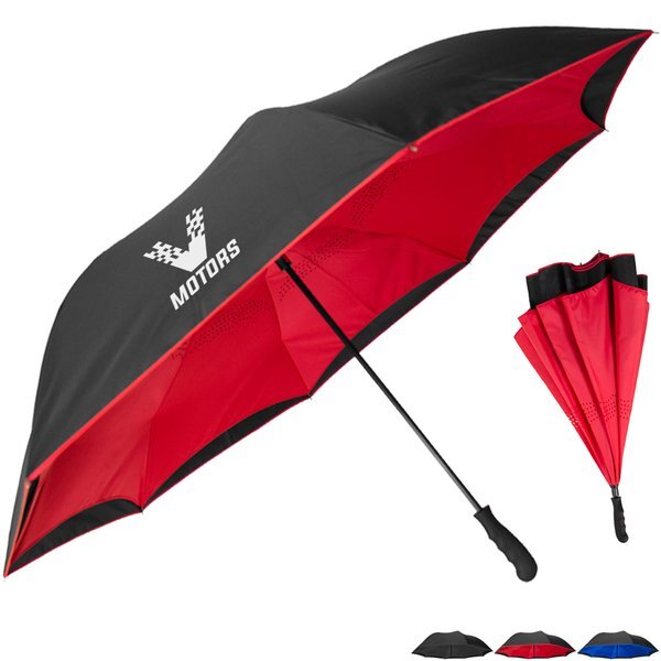 Grand Inversa Inverted Golf Umbrella, 58" Arc