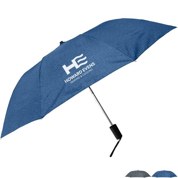 Heather Spectrum Folding Umbrella, 42" Arc