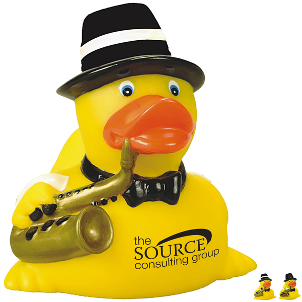 Jazz Musician Rubber Duck