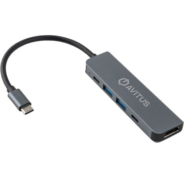 USB-C Ultra Slim 5-in-1 Data Hub with HDMI Port