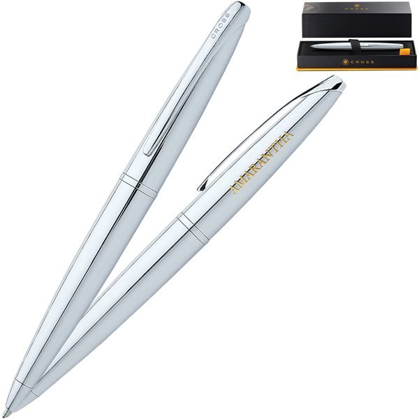 Cross® ATX Pure Chrome Ballpoint Pen