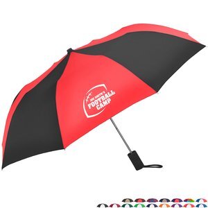 Revolution Folding Automatic Open Alternating Colors Umbrella, 42" Arc Revolution Folding Automatic Open Alternating Colors Umbrella, 42" Arc