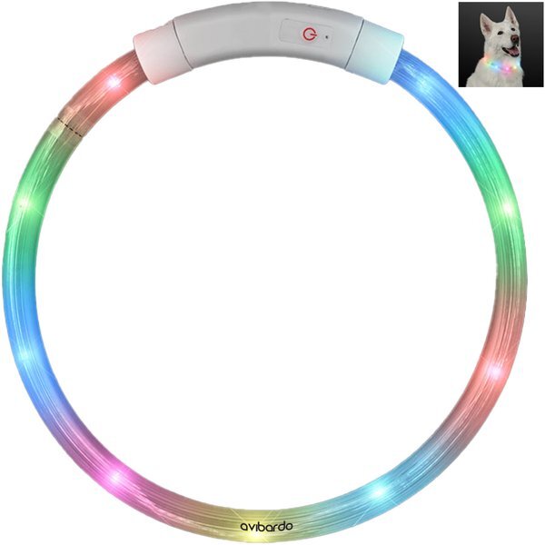 Light Up LED Rechargeable Dog Collar