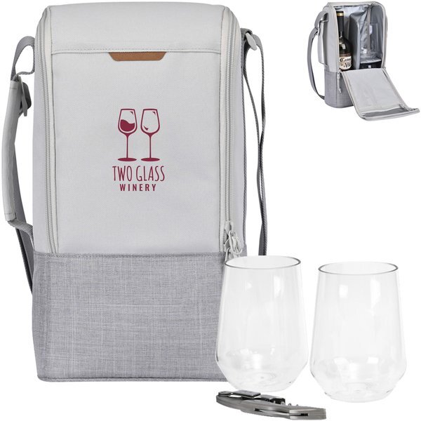 Parkview Insulated Wine-To-Go Carry Tote Set
