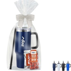 Chocolate Basketballs, Gatorade® Packet & Tapered Tumbler w/ Straw Gift Set Chocolate Basketballs, Gatorade® Packet & Tapered Tumbler w/ Straw Gift Set