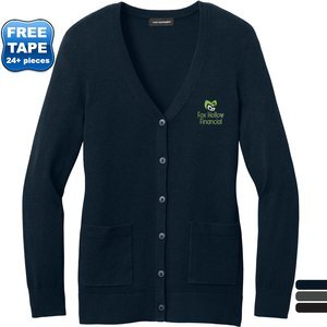Port Authority® Easy Care Tri-Blend Button Up Cardigan Ladies' Sweater Port Authority® Easy Care Tri-Blend Button Up Cardigan Ladies' Sweater