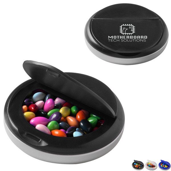 Snap Top Candy Case with Chocolate Covered Sunflower Seeds