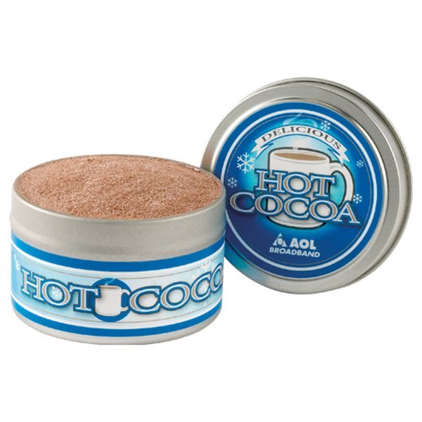 Gourmet Hot Chocolate in a Small Tin