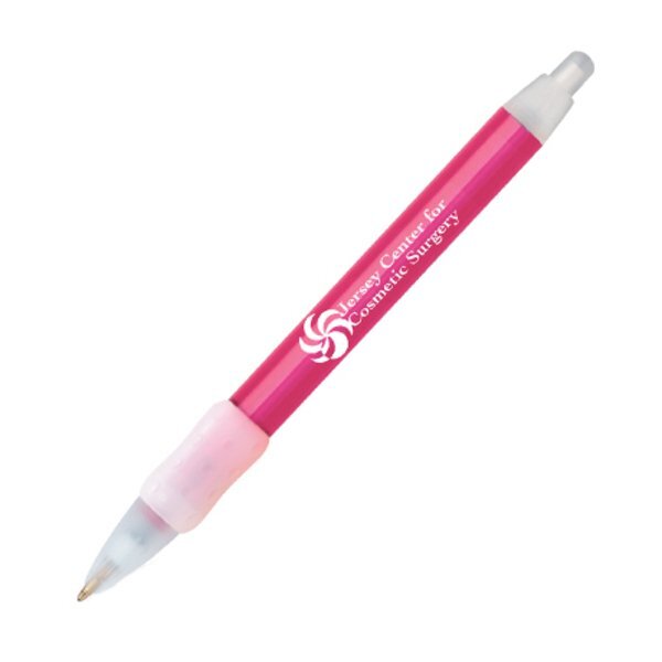 BIC® Widebody® Pink Ice Grip Pen