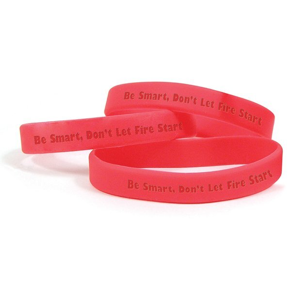 Be Smart, Don't Let Fire Start Wristbands, Stock