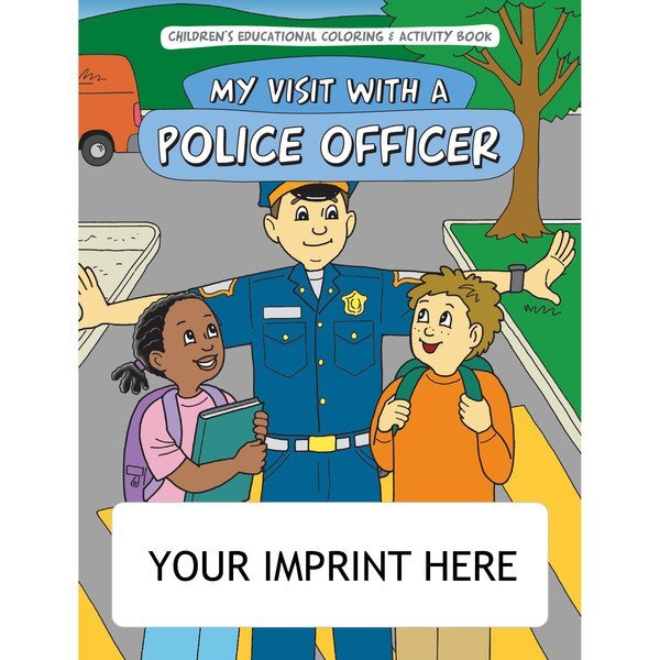 My Visit with a Police Officer Coloring & Activity Book