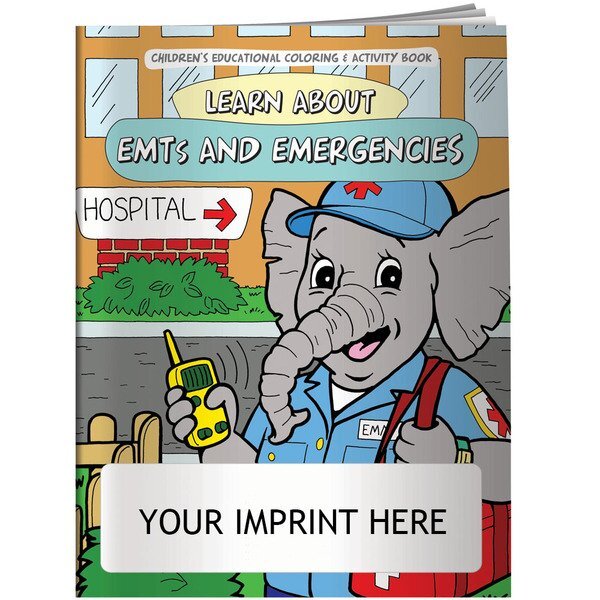 EMTs and Emergencies Coloring & Activity Book