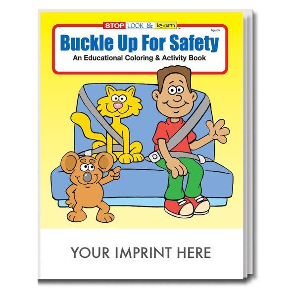 Buckle Up For Safety Coloring & Activity Book
